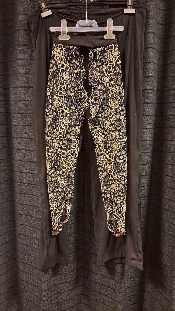 Omslag over broek