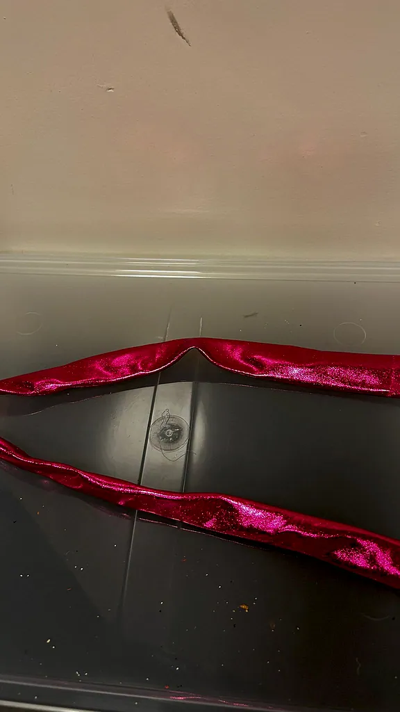 Roze haarstrik