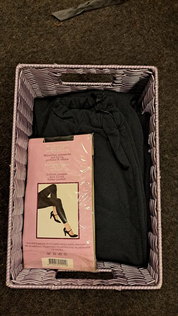 Zwarte leggings 