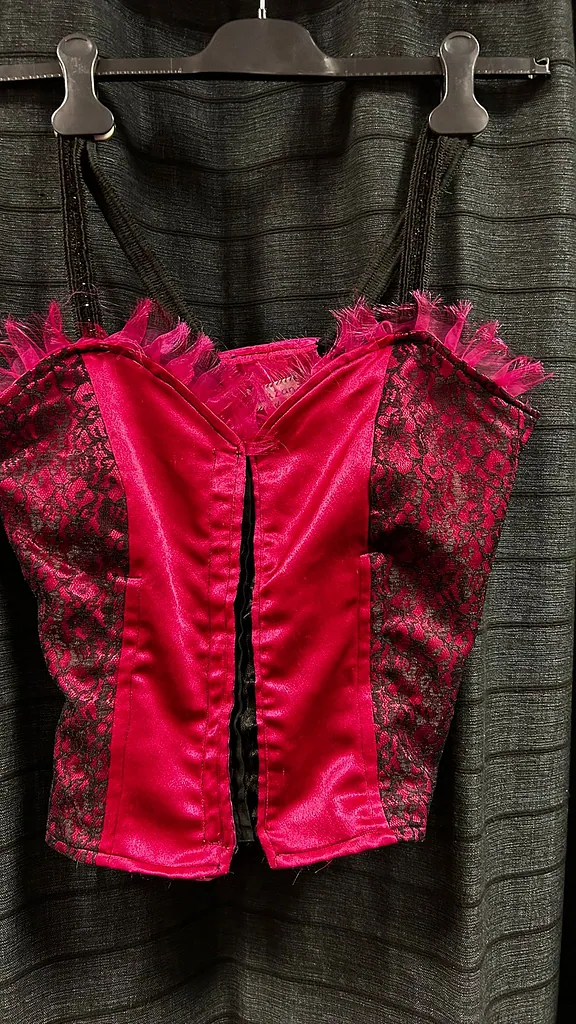 Topless korset roze, foto 5 van 6