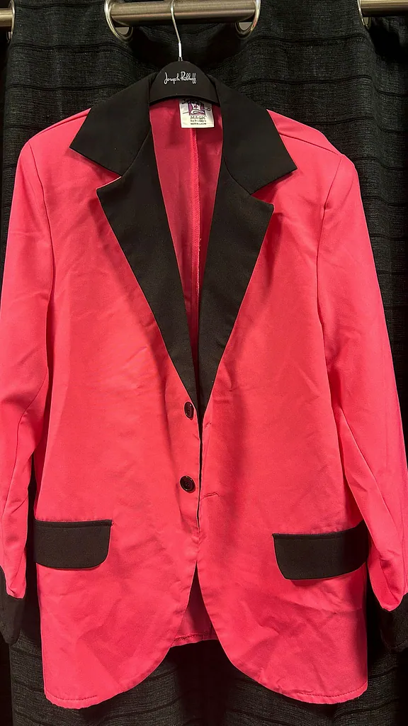 Colbert roze zwart