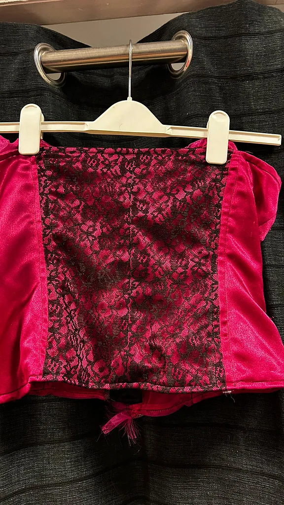 Topless korset roze, foto 2 van 6