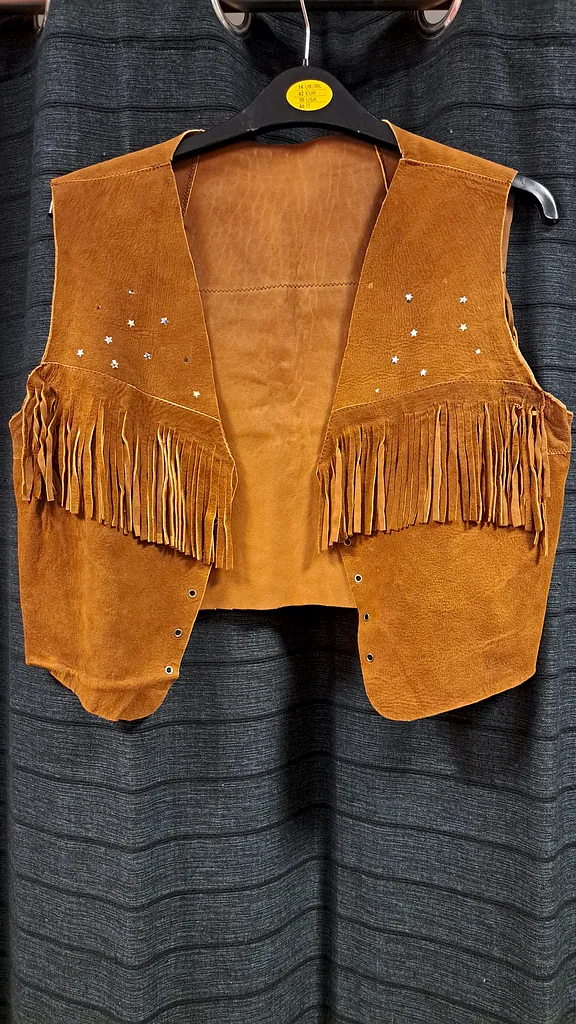 Gilet met franjes 