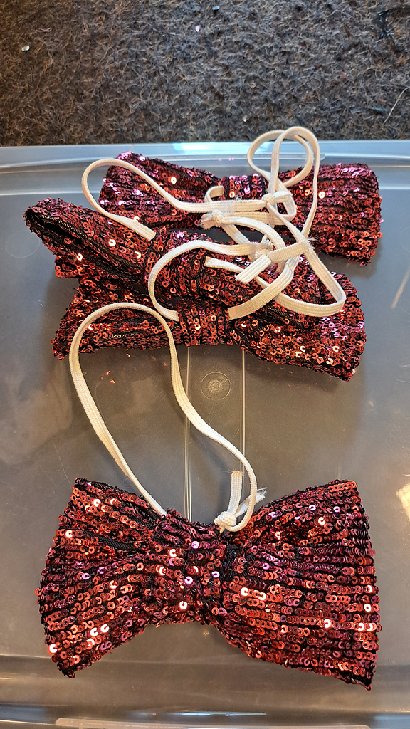 Glitter strik heren
