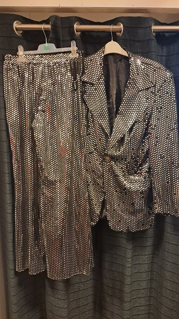 Glitter kostuum 