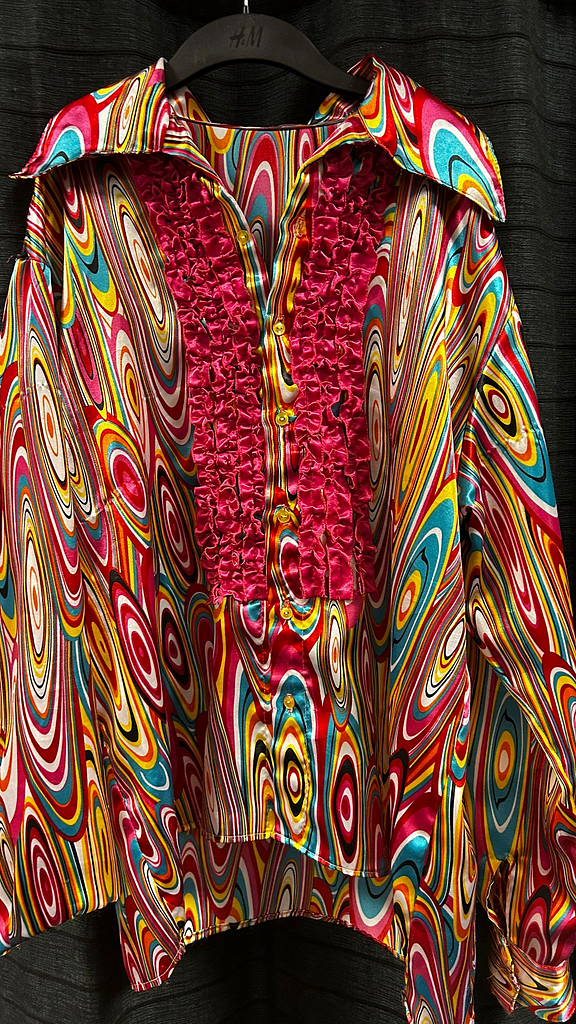 Regenboog blouse
