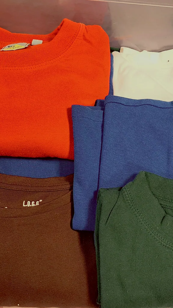 T shirts diverse kleuren, foto 2 van 2